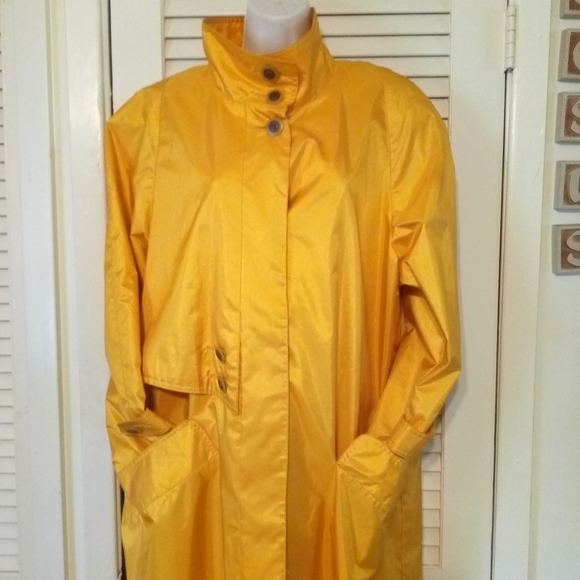 SIZE 7/8 OTELLO PELLE TRENCH RAINCOAT - Picture 2 of 16